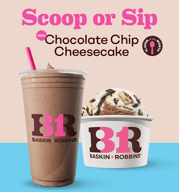 Shake and Scoop of Chocolate Chip Cheesecake “Scoop or Sip Chocolate Cheesecake''