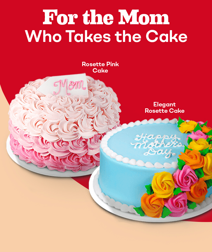 Elegant Rosette Cake, Rosette Pink Cake “For the Mom Who Takes the Cake''