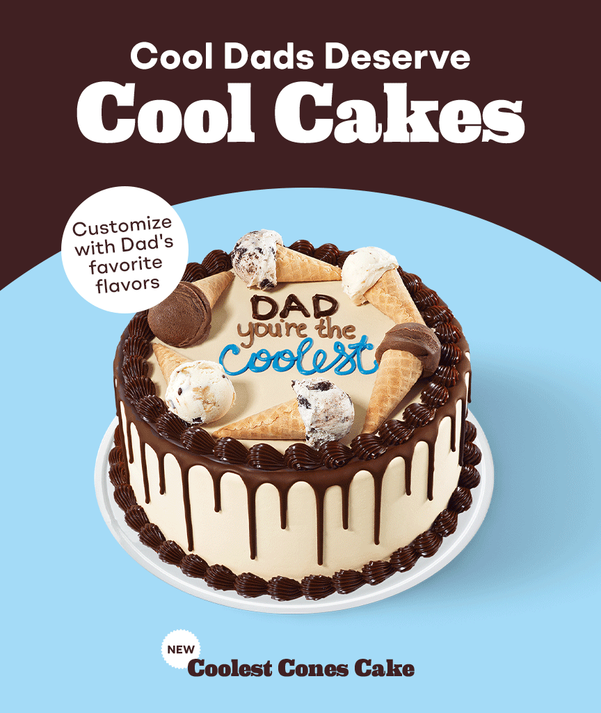 Coolest Cones Cake and The Cold One Cake “Cool Dads Deserve Cool Cakes''