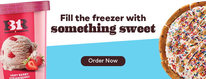 Polar Pizza® Ice Cream Treat, Pre-Packed Quart “Fill the Freezer with Something Sweet''