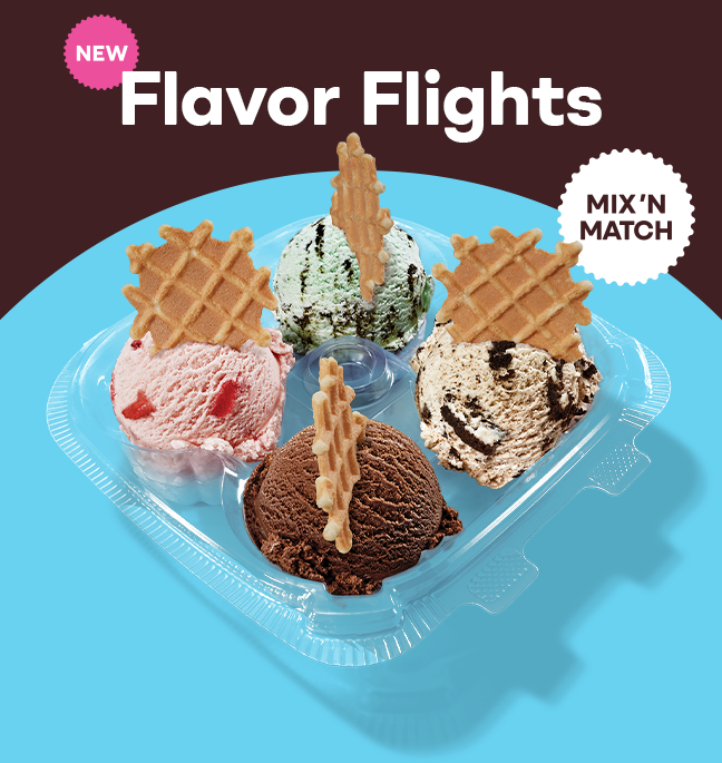 Flavor Flights “More flavors, more fun