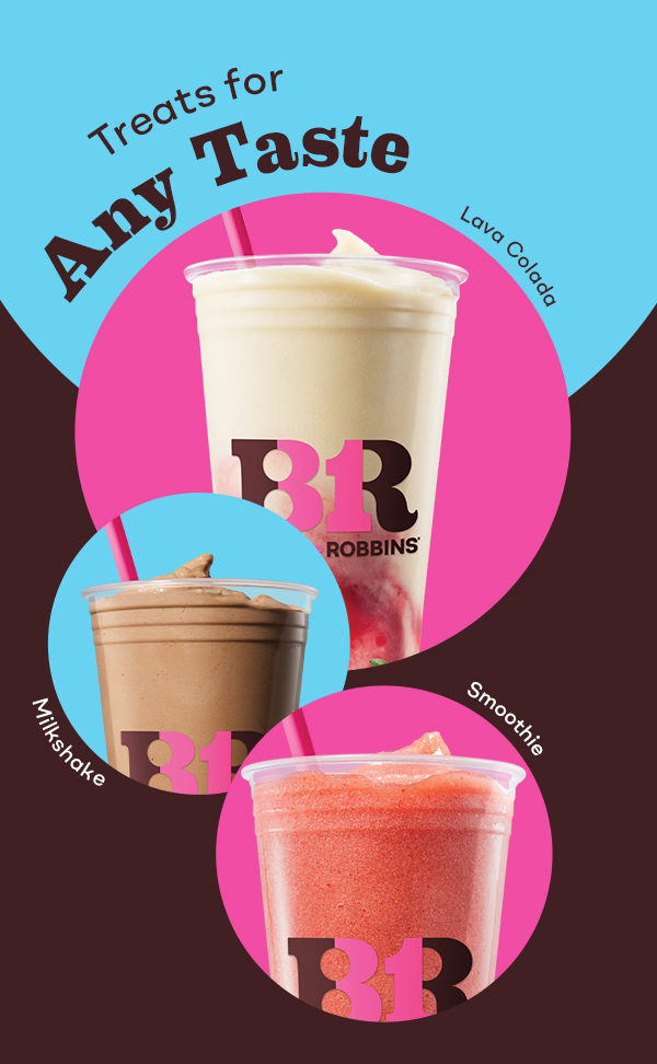 Cappuccino Blast®, Milkshake and Smoothie “Treats for any taste