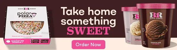 ''Take Home Something Sweet'' with a Polar Pizza Ice Cream Treat® and Pre-Packed Quart